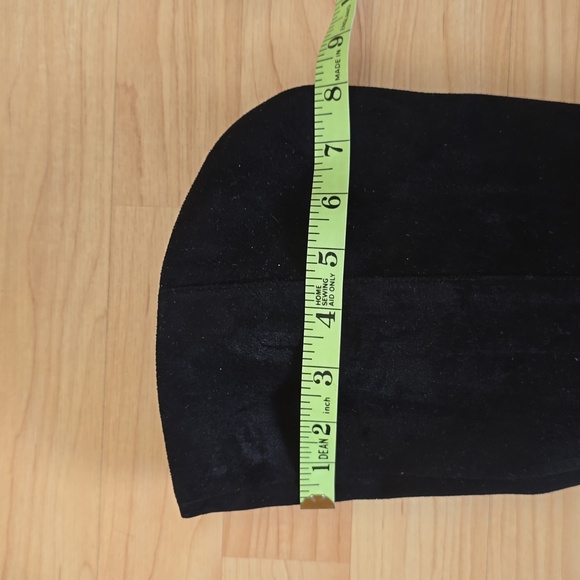 Kendall & Kylie Zanna Black Suede Sexy Over The Knee High Heels Boots Size 9M - Picture 10 of 16